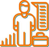 HR Analytics Vector Icon