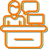 Academic Advisor Vector Icon