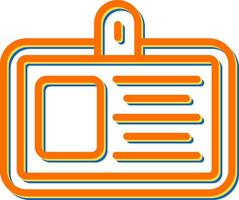 ID Card Vector Icon