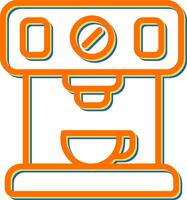 Coffee Maker with Wi-Fi Vector Icon