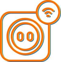 Smart Plug Vector Icon