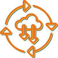 Continuous Deployment Vector Icon