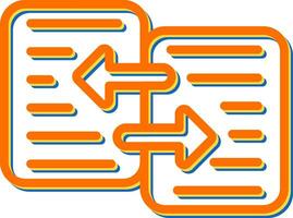 Data Transfer Vector Icon