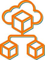 Cloud Infrastructure Vector Icon