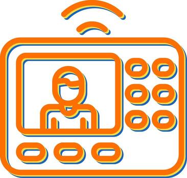 Intercom System Vector Icon