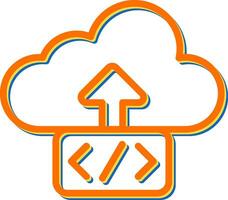 Cloud Deployment Vector Icon