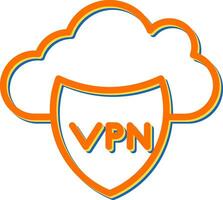 Virtual Private Network Vector Icon