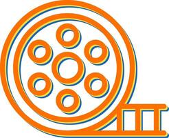 Movie Reel Vector Icon