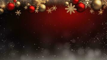Merry christmas copy space background photo