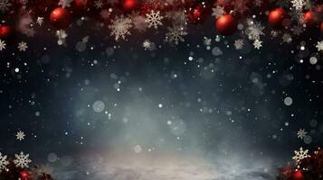 Merry christmas copy space background photo