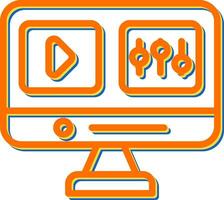 Video Editing Vector Icon