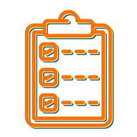 Checklist Vector Icon