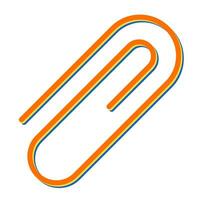 Paperclip Vector Icon