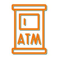 Atm Machine Vector Icon