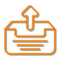 Outbox Vector Icon