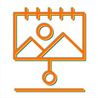 Canvas Vector Icon