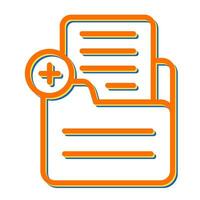 Document Add Vector Icon