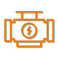 Car Engine Vector Icon