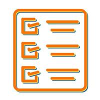 Task list Vector Icon