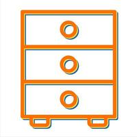 Filing Cabinet Vector Icon