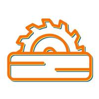 Circular saw Vector Icon