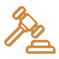 Gavel Vector Icon