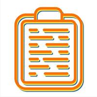 Clipboard Vector Icon