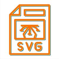 svg archivo vector icono