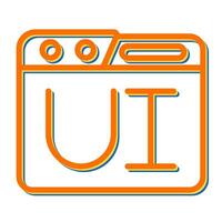 User Interface Vector Icon