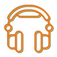 Headphones Vector Icon