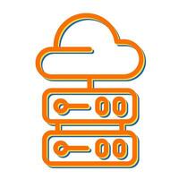Cloud Computing Vector Icon