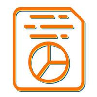 Document Insert Diagram Vector Icon