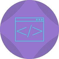 Html Coding Vector Icon