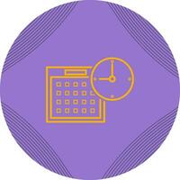 Time Planning Vector Icon