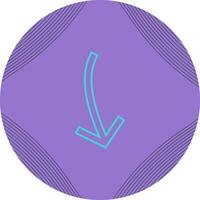 Arrow Pointing Down Vector Icon