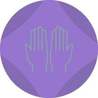 Praying Hands Vector Icon