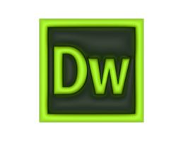 3d Adobe Dreamweaver icon png