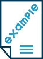 Example  Vector Icon Design