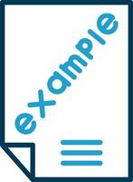 Example  Vector Icon Design