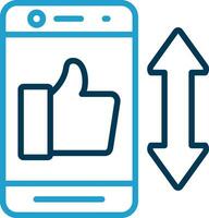 Scrolling  Vector Icon Design