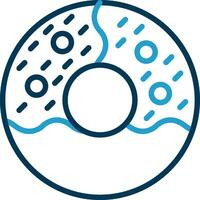 Doughnut Vector Icon Design