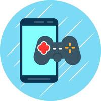 móvil juego vector icono diseño