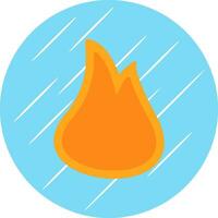 Flame  Vector Icon Design