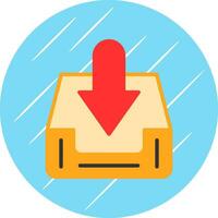 Inbox  Vector Icon Design