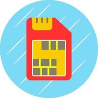 Sim Card  Vector Icon Design