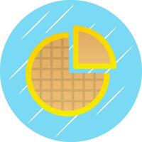 Pie Vector Icon Design