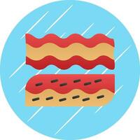 Bacon Vector Icon Design