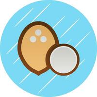 Coconut Vector Icon Design