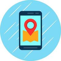 Location App  Vector Icon Design