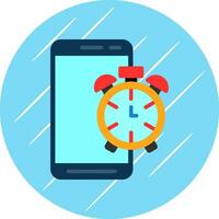 Mobile Alarm  Vector Icon Design